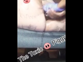 ????Creamy pussy stretch for the  piggy ????